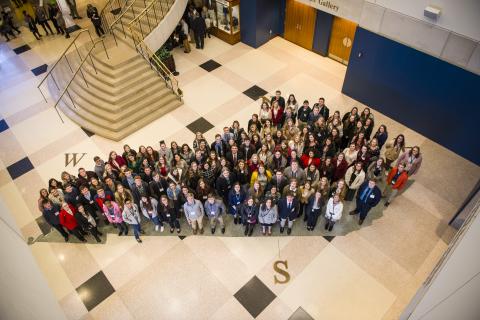 2019 Frankfort Youth Tour attendees
